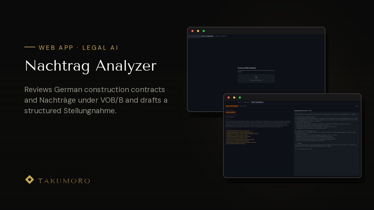 VOB/B Nachtrag Analyzer